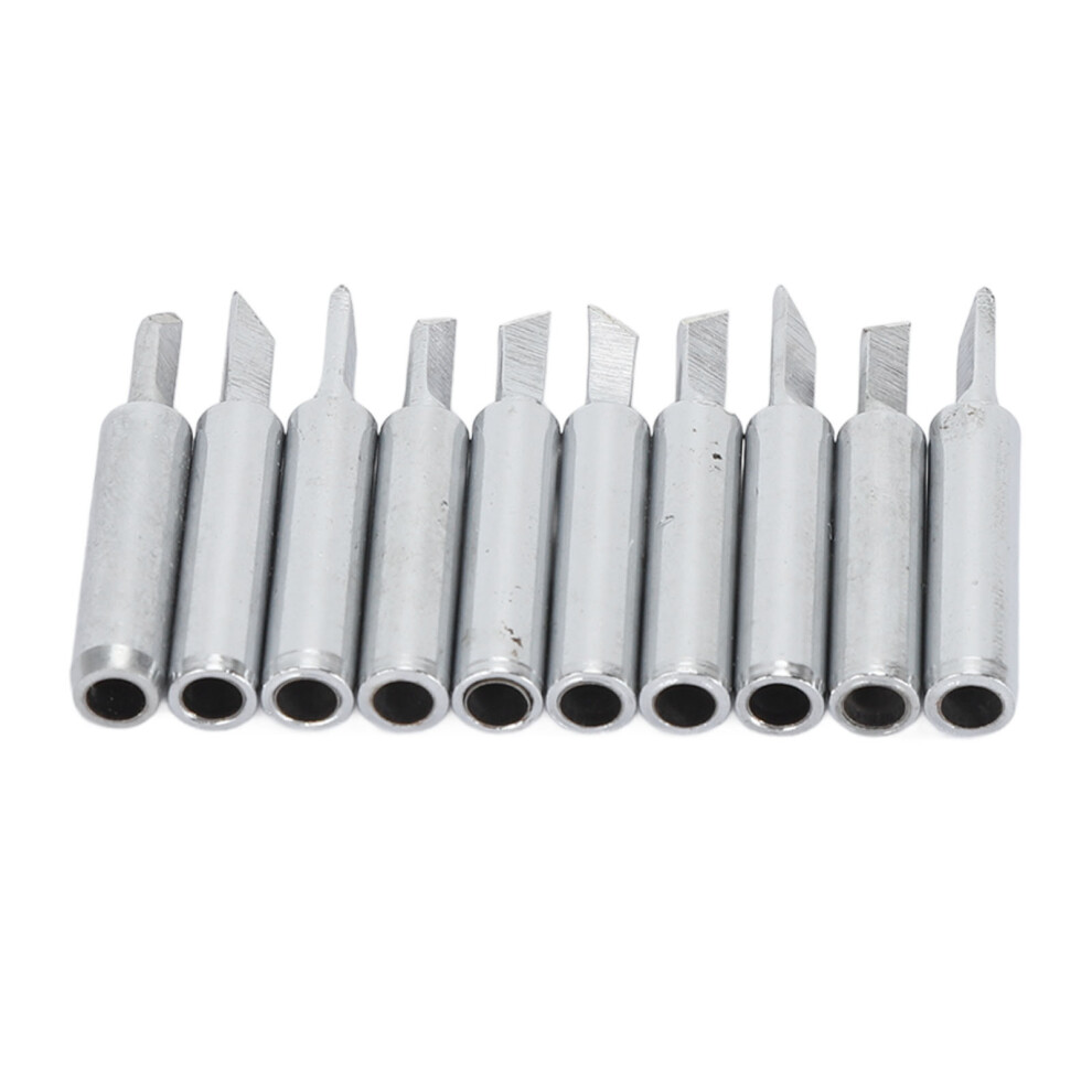 10Pcs Soldering Iron Tips Replacement For Electric Station 323163070056