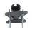 Aerial Mast Pipe Bracket 30-50mm Adjustable U Shape Antenna Mount 2