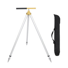 Prism Pole Tripod Aluminum GPS Leveling Staff 75-120cm Telescopic