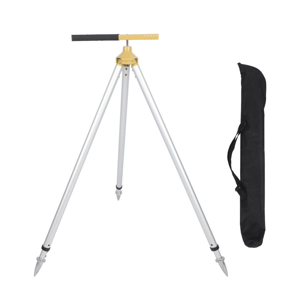 Prism Pole Tripod Aluminum Gps Leveling Staff 75-120Cm Telescopic 323163070087