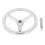 250mm Cast Iron 3-Spoke Handwheel Chrome Plated 1