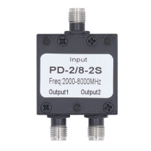 SMA 2-Way 2-8GHz Low Loss RF Power Divider for Antenna