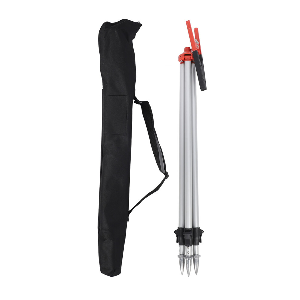 Surveying Prism Pole 75-120Cm Retractable Aluminum Centering Rod 323163070261