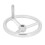 250mm Cast Iron 3-Spoke Handwheel Chrome Plated 5