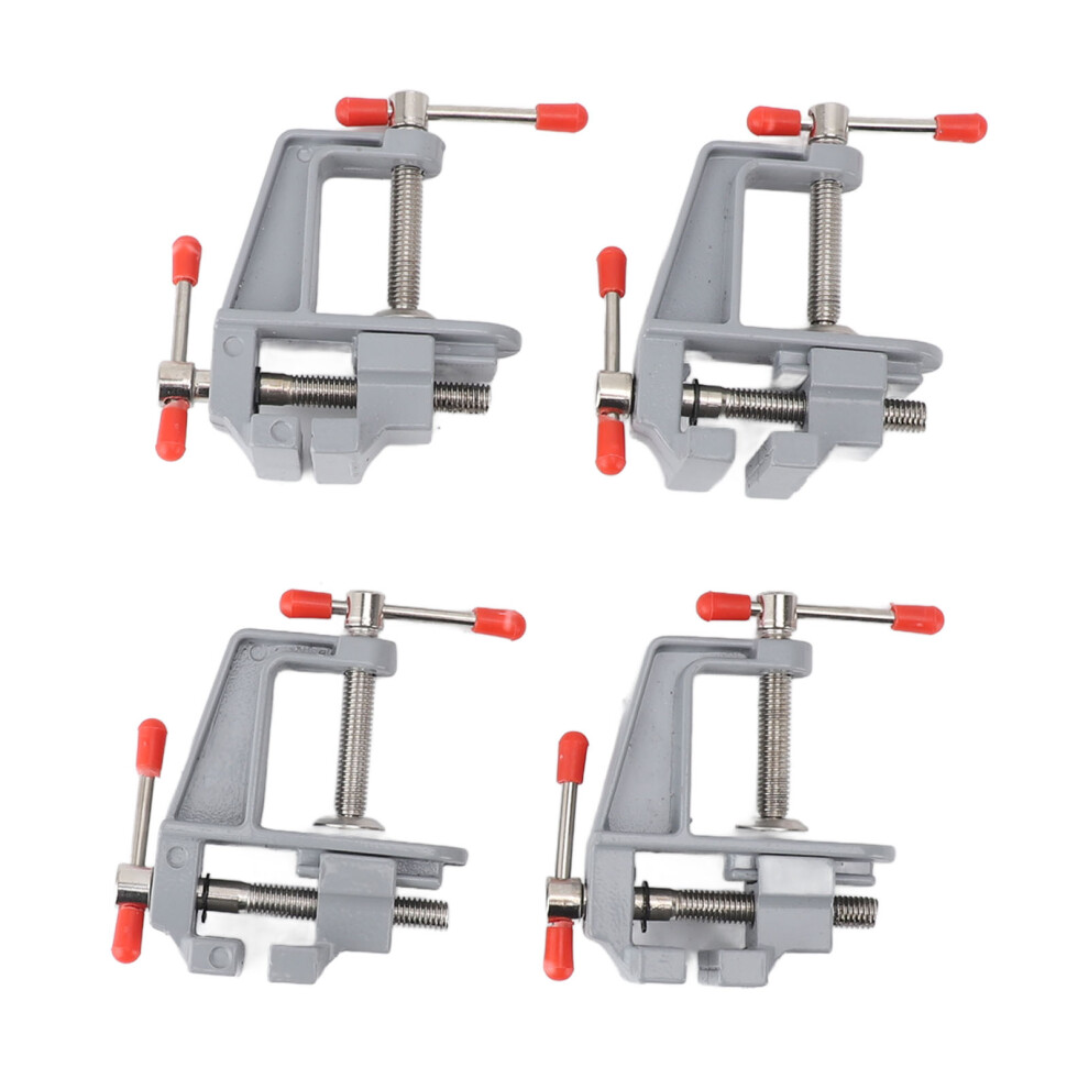 4Pcs Mini Table Clamp Aluminum Alloy Bench Vice For Diy 323163069722