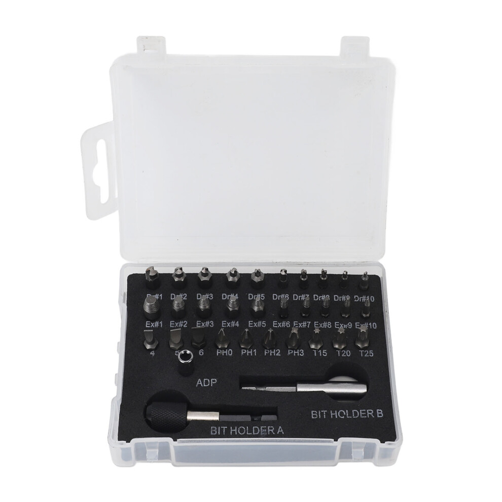 33 Pcs Screw Extractor Set For Stripped Rusty Bolts Nuts With Case 323163069760
