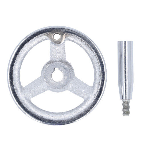 3-Spoke Cast Iron Handwheel 12x100mm 1