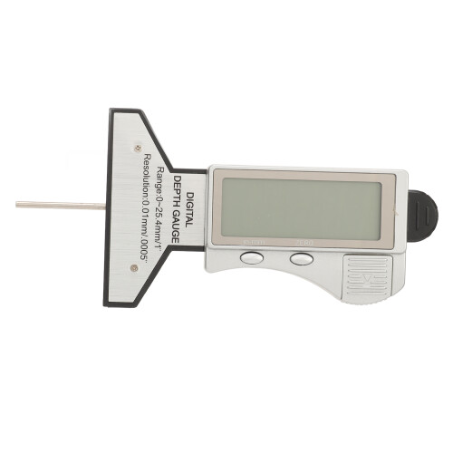 Digital Tire Depth Gauge 0-25.4mm Zeroable 1