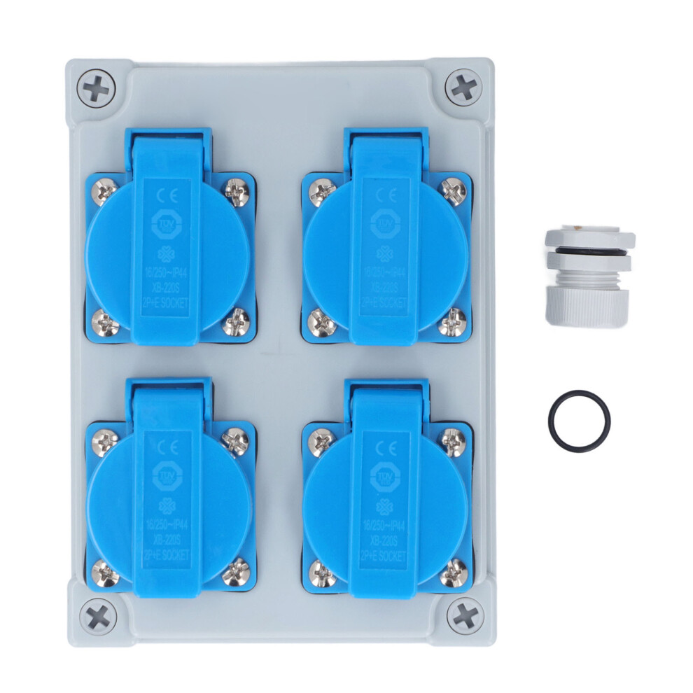 European Wall Socket 4P Ip44 Waterproof 250V 16A 323163071794