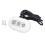 3 LED Bootsscheinwerfer IP68 wasserdicht 460LM 5.6W 1