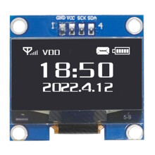 1,3-Zoll-OLED-Display 128x64 CH1116 IIC-Modul