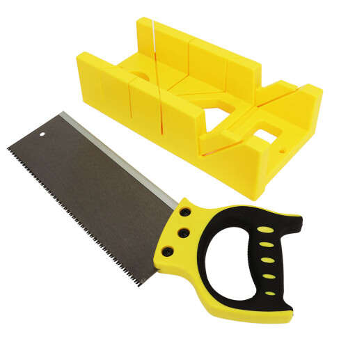Hand-Mitre-Säge Schrägführungswerkzeug Klemmwinkel-Schnitt 1