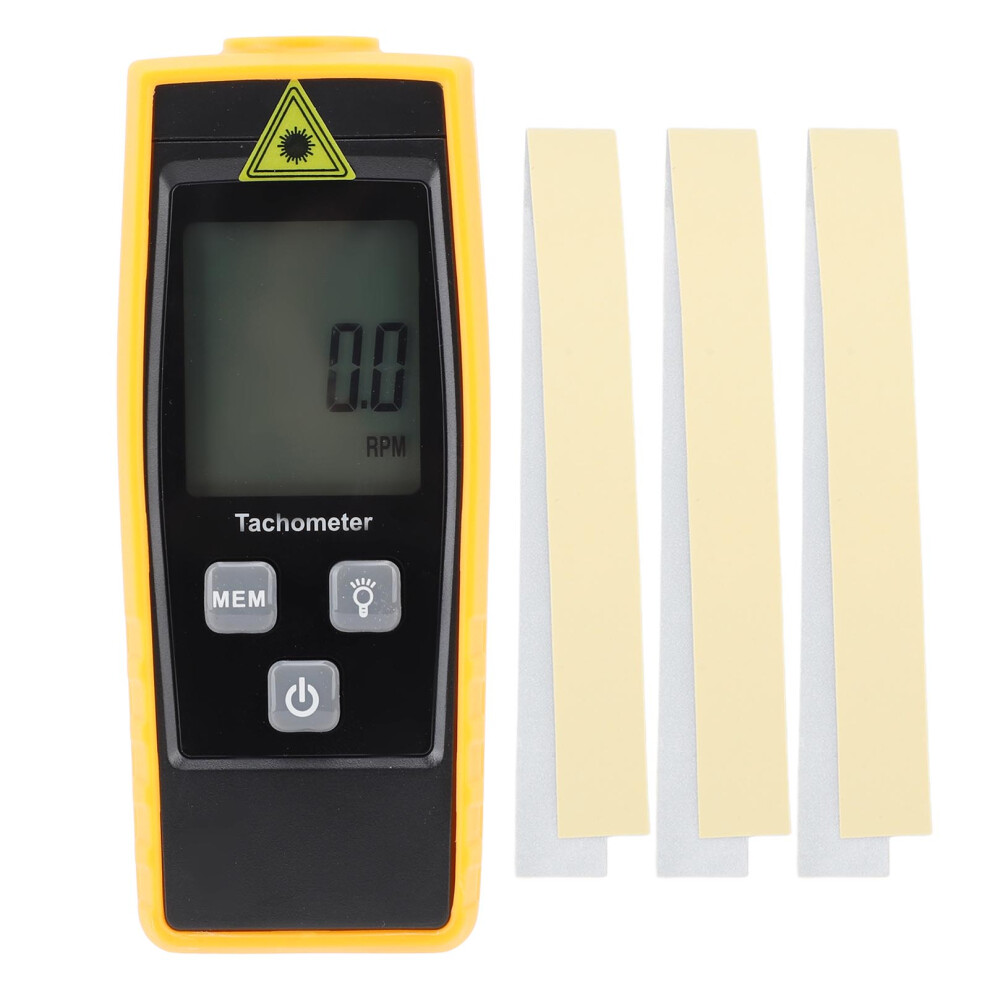 Digital Tachometer Non Contact Rpm Meter 5 Digit Lcd High Accuracy 323163073736