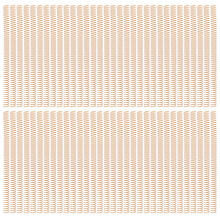 (Gold) 100 PCS 16mm Spiral Binding Coil 4:1 Pitch 140 Sheet Gold A4