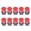 10Pcs Self Locking Push Switch 22mm Aluminum Alloy Resetting Selector 1