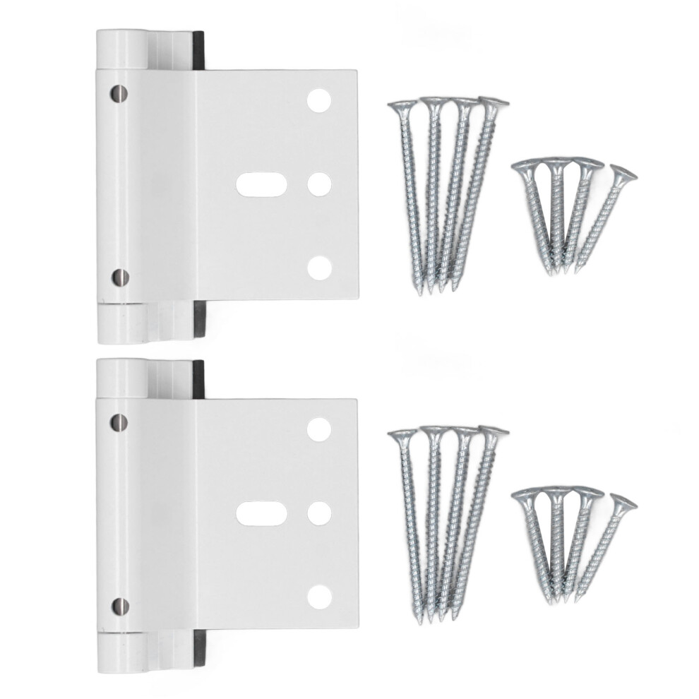 2Pcs Aluminum Door Security Lock Reinforcement For Home Hotel 323163073446