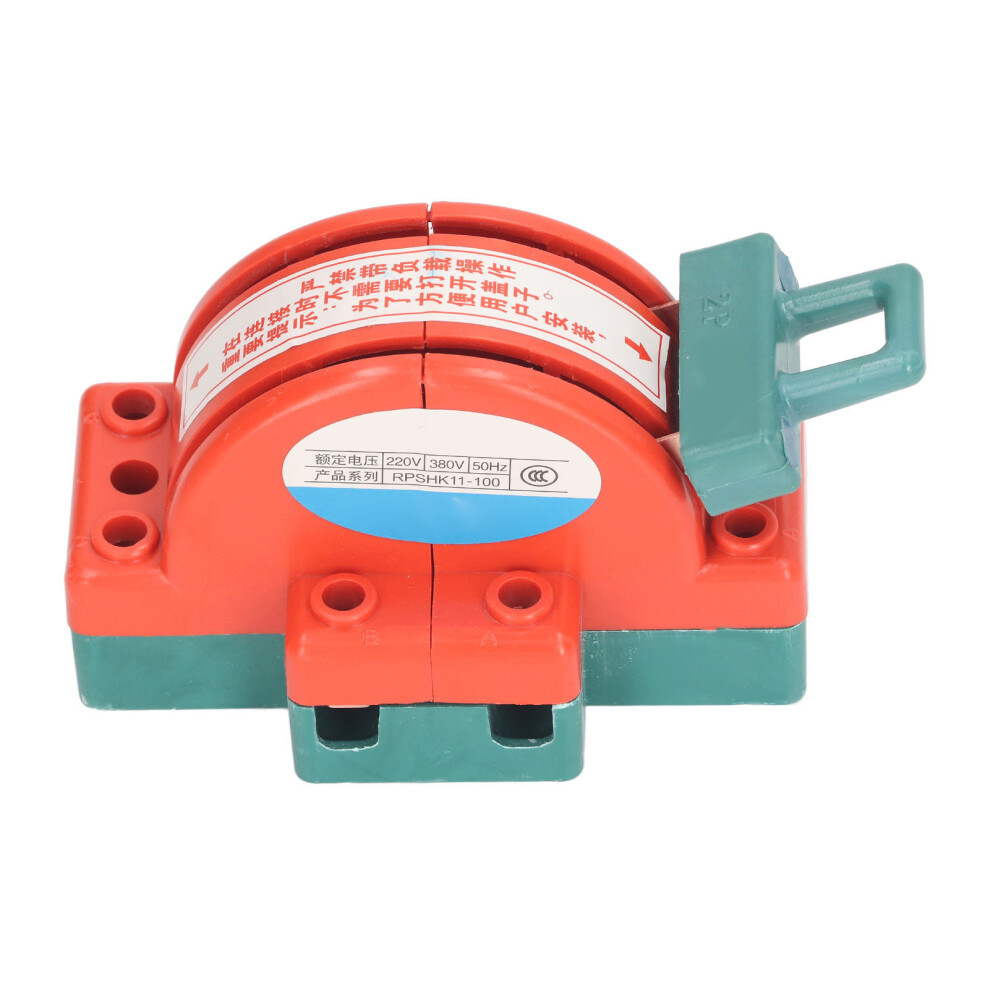 (63A) 2 Pole Double Throw Disconnect Switch 220V 380V With Rings 323163084312