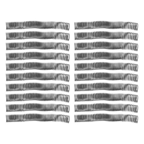 20Pcs Plastic Spiral Binding Coils 32mm 48 Teeth 4:1 Pitch 1