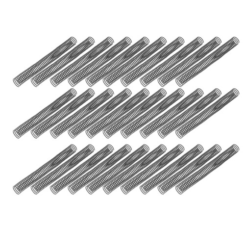 30PCS Spiral Binding Coils PVC 29mm 48 Teeth 4:1 for 260 A4 Papers 1