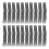 20Pcs Plastic Spiral Binding Coils 32mm 48 Teeth 4:1 Pitch 3