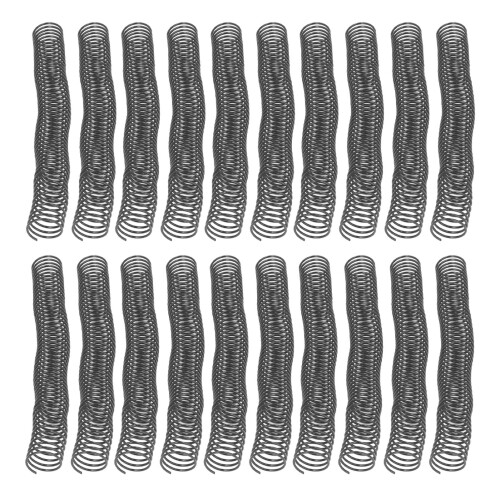 20Pcs Plastic Spiral Binding Coils 32mm 48 Teeth 4:1 Pitch 2