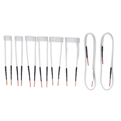 8x Induktionsheizspule 2,5mm Messingkern 4 Typen