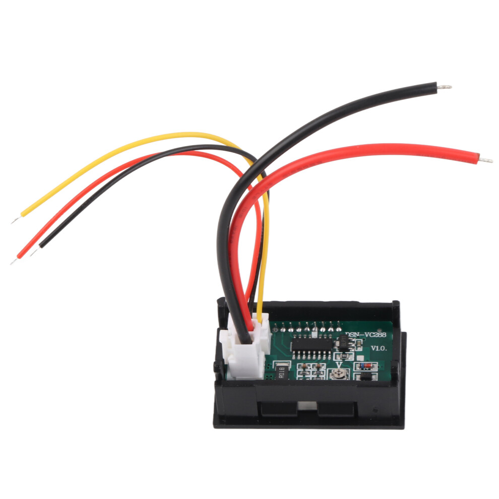 (10A) Digital Voltmeter Led Dual Display Dc0-100V 10A 323163083391