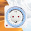 Mechanischer 24h-Timer-Stecker programmierbar 5