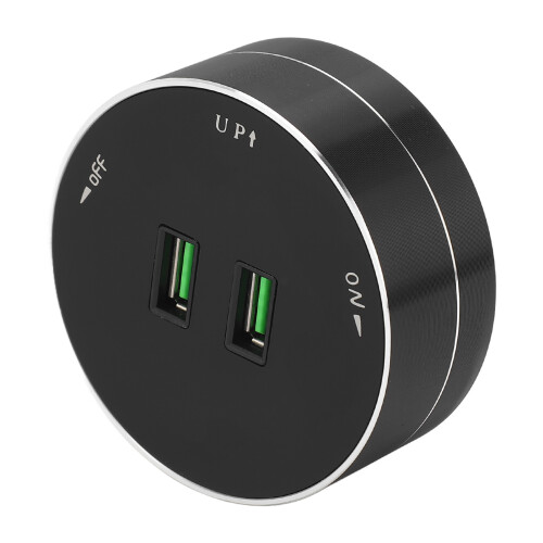 Kabelloser Adapter Dual-USB Lichtanzeige AC 110-250V
