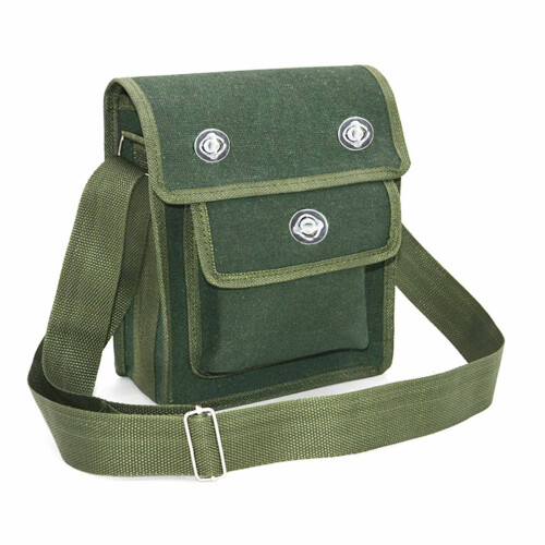 Thickened Canvas Tool Bag Multi Layer Waterproof Repair Pouch