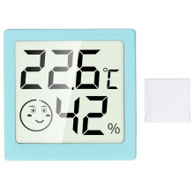 Hygrometer Thermometer 4.5in LCD High Accuracy Temp Humidity Meter