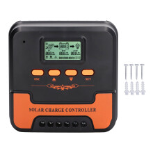 (CM‑D20 20A) MPPT Solarladeregler 12V/24V 20A LCD USB 5V 3A