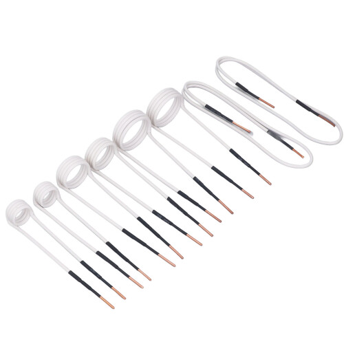8x Induktionsheizspule 2,5mm Messingkern 4 Typen 1