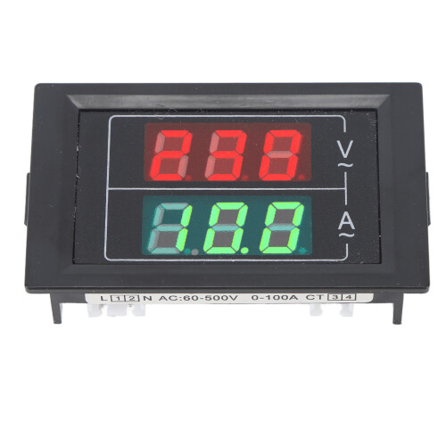 Einfachphasen-Energiezähler 60-500V 0-100A 2