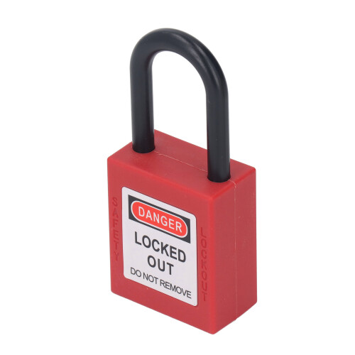 38mm Sicherheitsschloss Nylon staubdicht 2 Schlüssel 2