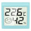 Hygrometer Thermometer 4.5in LCD High Accuracy Temp Humidity Meter 5