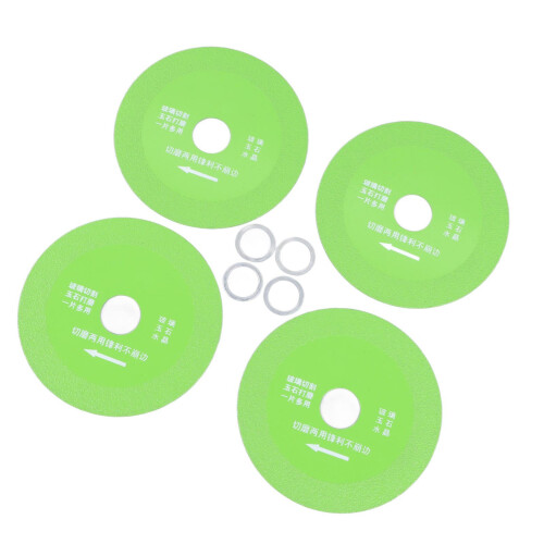 4 Glass Cutting Discs 10cm Diameter Thin Saw Blade for Ceramic 2