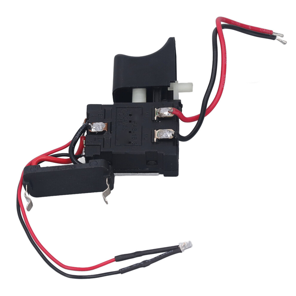 Drill Trigger Switch 7.2-24V Dc 16A Cw Ccw With Light 323163085999