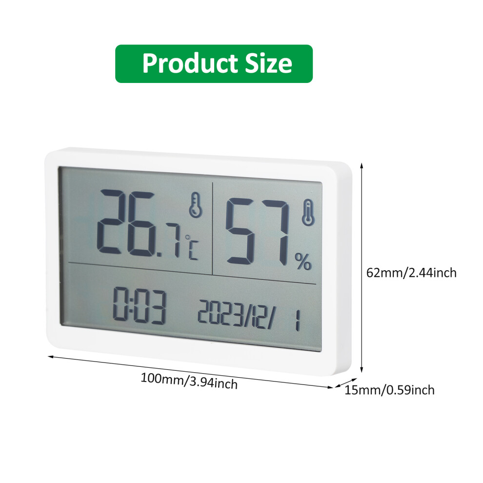 GM1372 Digital Thermometer Indoor Temp Humidity Meter for Infant Room