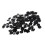 100Pcs Terminal Block Barrier Strip Nylon Insulation Connector 4