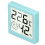 Hygrometer Thermometer 4.5in LCD High Accuracy Temp Humidity Meter 4