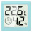 Hygrometer Thermometer 4.5in LCD High Accuracy Temp Humidity Meter 2