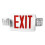 Red LED Exit Sign PC ABS Emergency Light AC85-265V 2