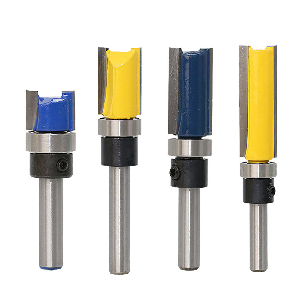 Cemented Carbide Flush Trim Router Bit Set 6.35Mm Shank 323163083704