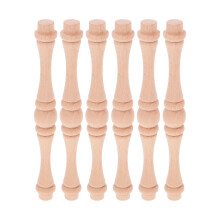 30 Unlackierte Holzbaluster Für Möbel Und Bastelarbeiten