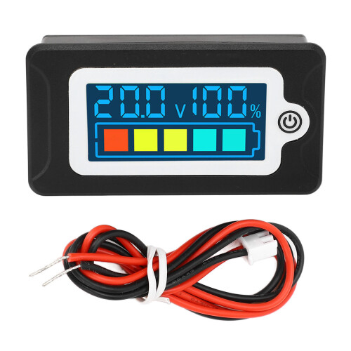 Batteriespannungsmesser mit LCD-Display für Lithiumakkus