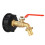 IBC-Adapter 3/4" Messing 275-330 Gal Tankventil 4