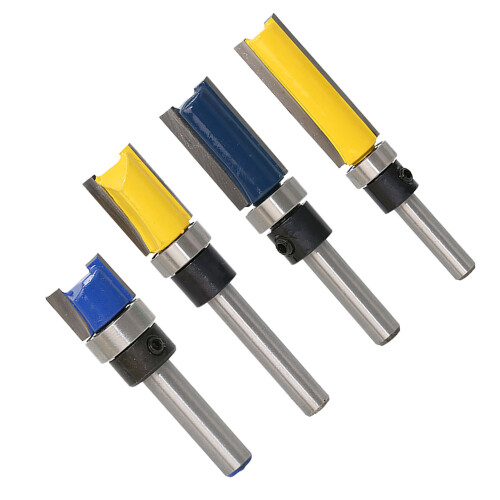 Zementierte Hartmetall-Fräsersatz 6,35mm Schaft 2