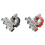 Batterie-Schnelllöser Stecker 3-polig Plus/Minus 4