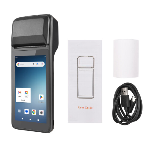 Android 11 Handheld POS Scanner 1D/2D 4G WiFi BT 5.0 1